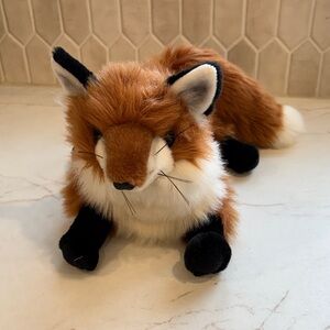 Folkmanis Beautiful Plush Red Fox Stuffed Hand Puppet Toy